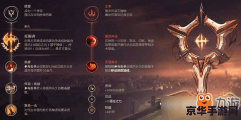 英雄联盟符文加点 - 游戏策略与技巧
