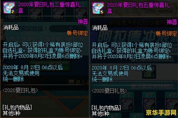 DNF夏日礼包