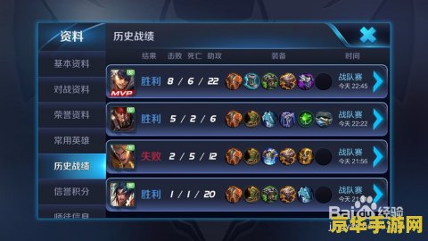 王者荣耀如何查看隐藏的战绩