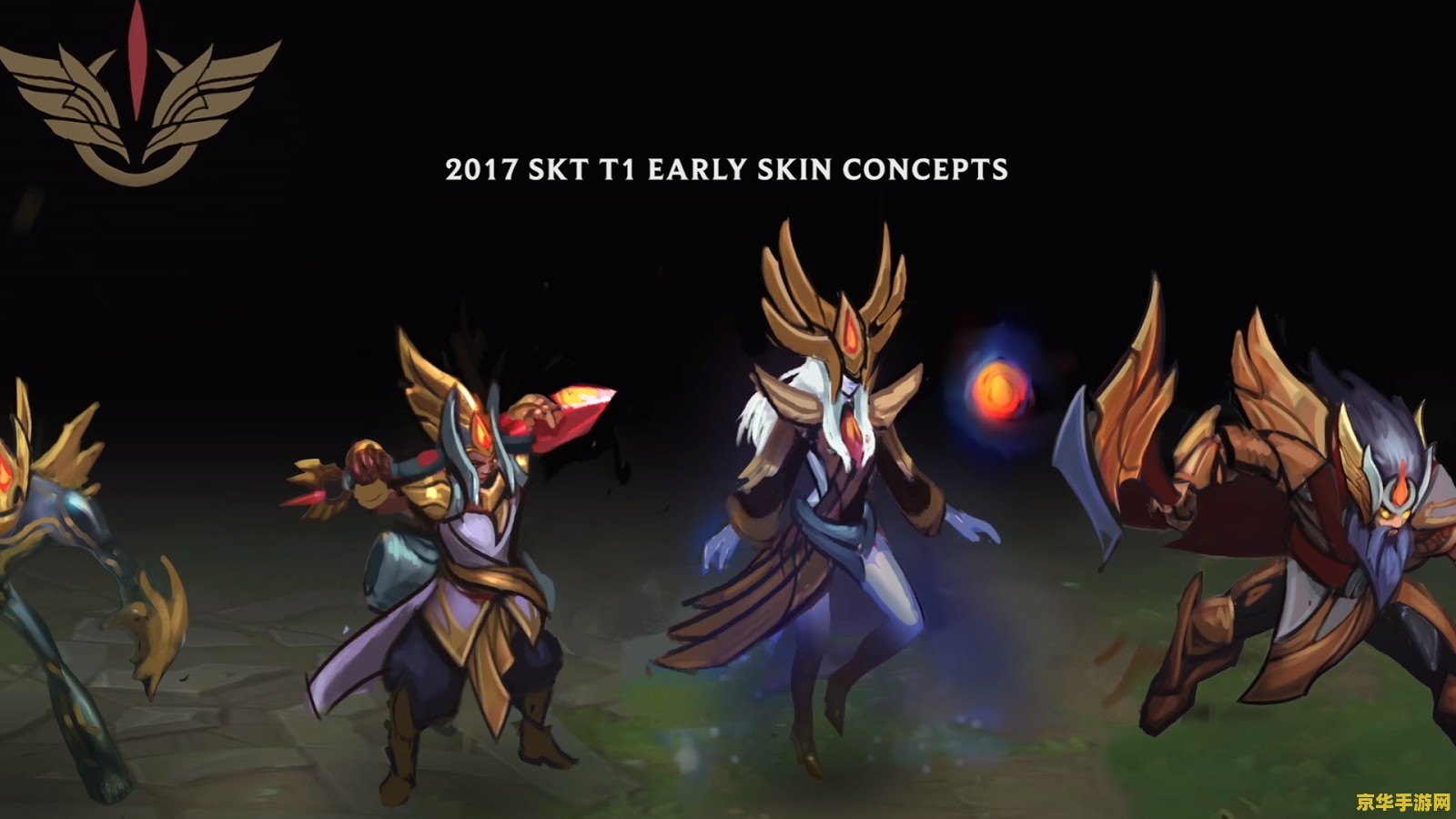 英雄联盟S6冠军皮肤原画：SKT T1的荣耀与激情