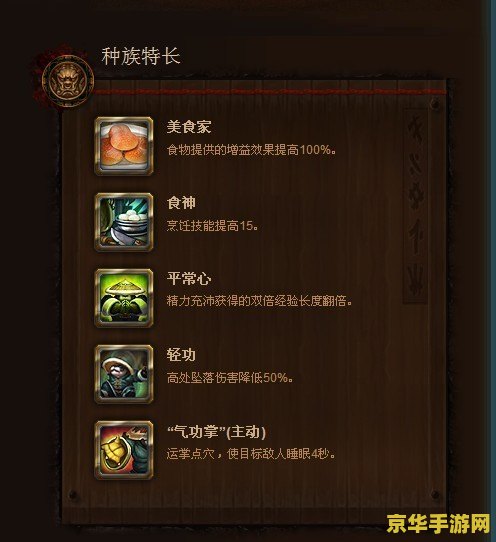 wow熊猫人天赋