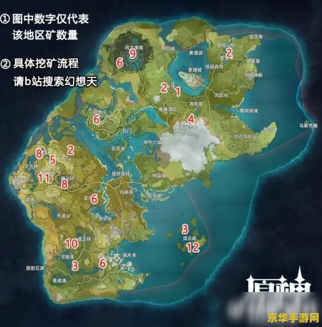 原神采矿路线