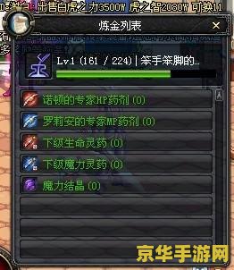 炼金术师怎么做药