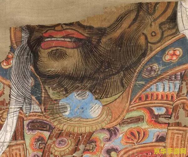 原神鬼脸壁画