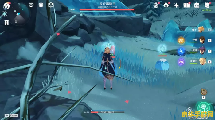 原神雪山碎片位置仙灵