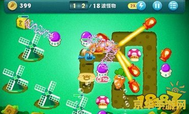 保卫萝卜挑战36：一场充满乐趣与挑战的游戏体验