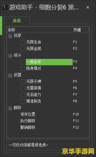 细胞分裂6修改器 建议：细胞分裂6：刺客信条修改器使用指南