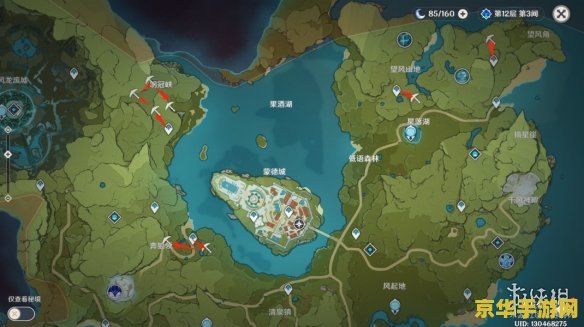 原神白铁矿矿点地图 建议：原神白铁矿矿点分布图详解