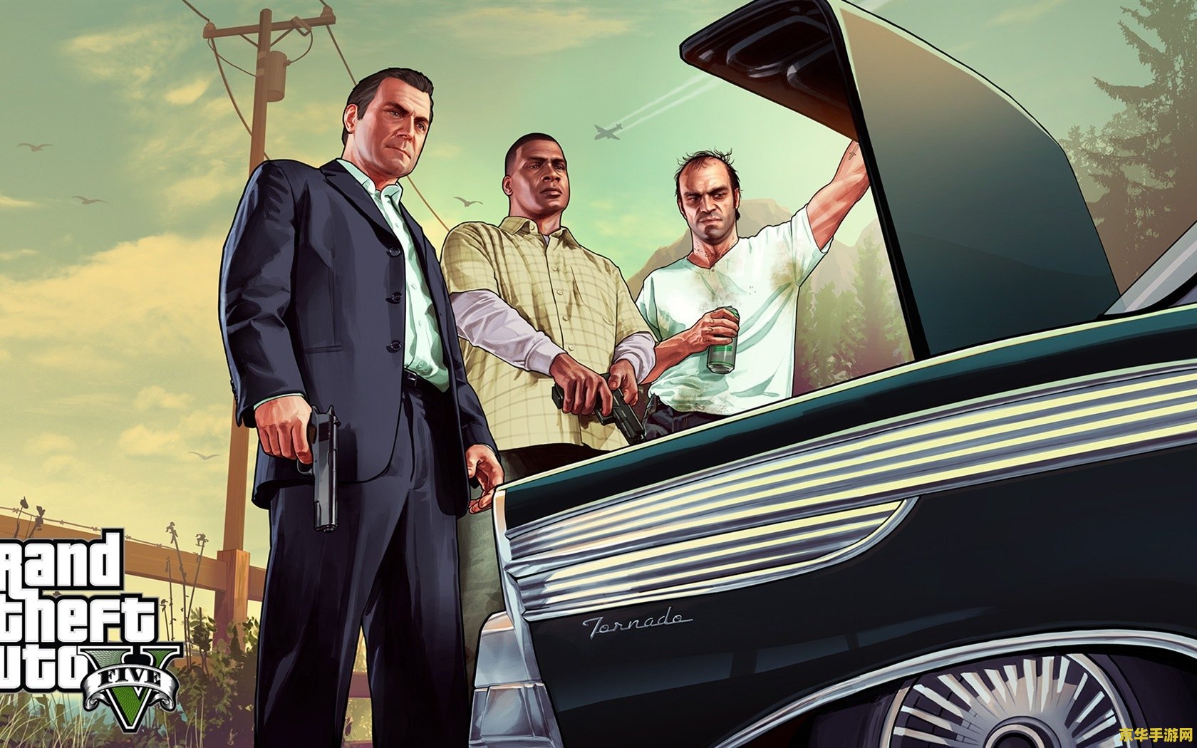 gta5正版 侠盗猎车手5：开放世界的犯罪与冒险