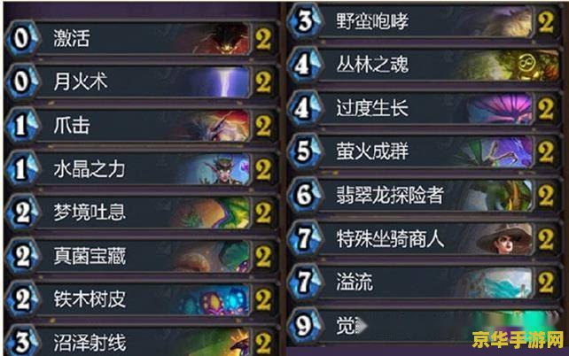 建议：炉石传说经典模式卡组：回顾与解析