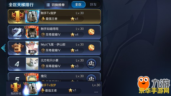 王者荣耀国服指什么 王者荣耀国服解析