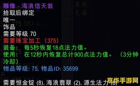 建议：魔兽世界珠宝加工：打造独特饰品，提升角色实力