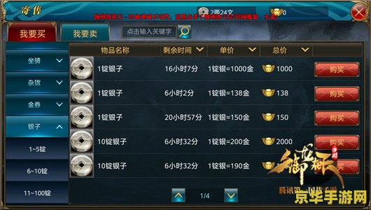 御龙在天金子比例 御龙在天金子比例：游戏内货币交易的深度解析
