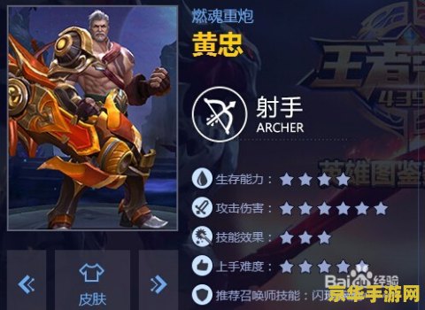王者荣耀黄忠用什么装备 王者荣耀黄忠出装攻略