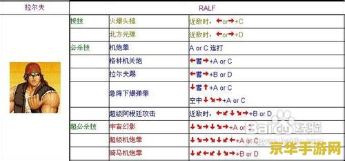 电脑版拳皇97出招表 电脑版拳皇97出招表