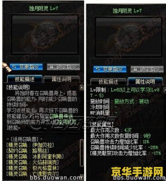 dnf召唤师二次觉醒 DNF召唤师二次觉醒：探索新的力量与挑战