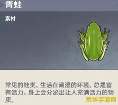 原神有商人卖青蛙吗 原神有商人卖青蛙吗