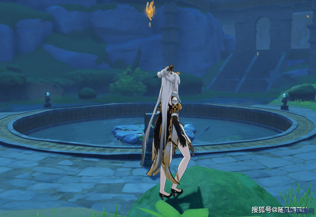 原神海面上的岩神瞳 原神海面上的岩神瞳