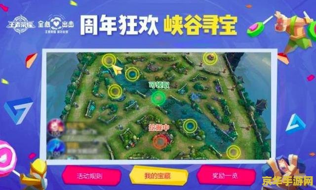 王者荣耀周年狂欢峡谷寻宝奖励是什么 王者荣耀周年狂欢峡谷寻宝奖励大揭秘