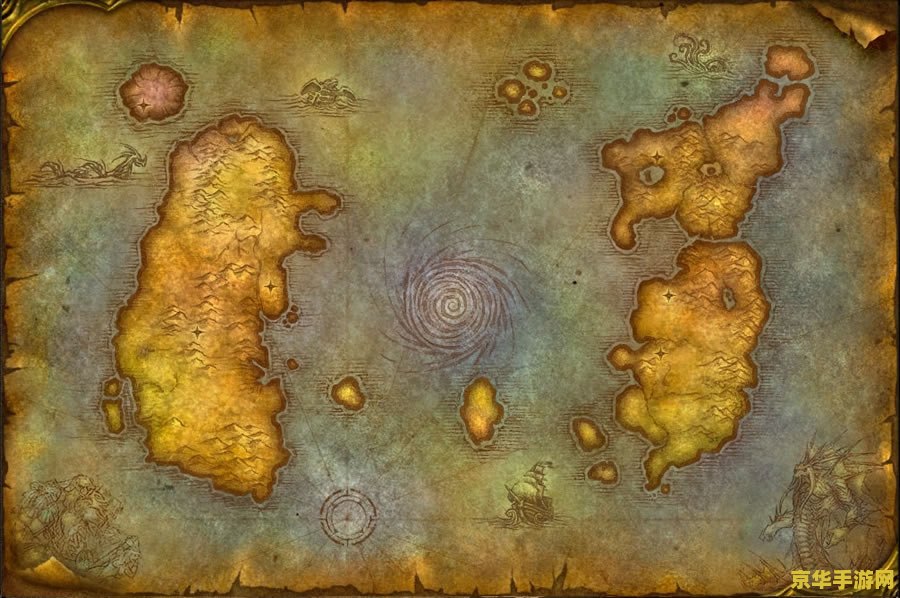 魔兽战役地图 魔兽战役地图：游戏中的战略要地与故事情节的交织