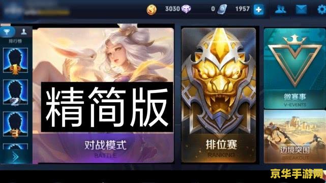 王者荣耀安卓精简版什么意思 王者荣耀安卓精简版：轻装上阵，畅享游戏乐趣