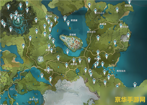 原神风神瞳分布图高清 原神风神瞳分布图高清