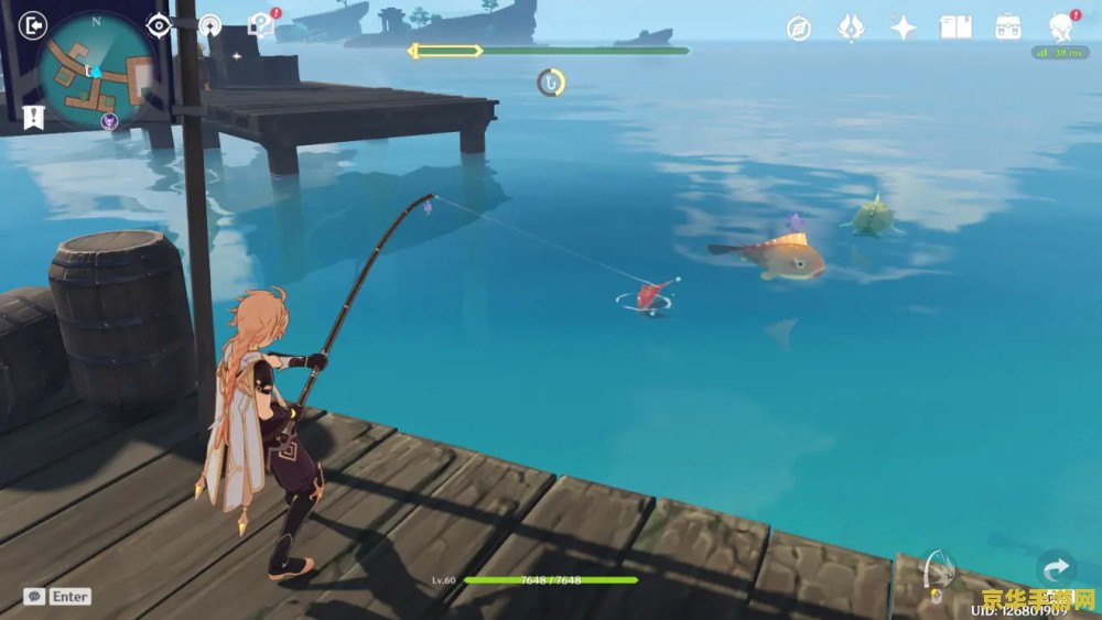 原神里面钓鱼怎么钓 原神钓鱼指南