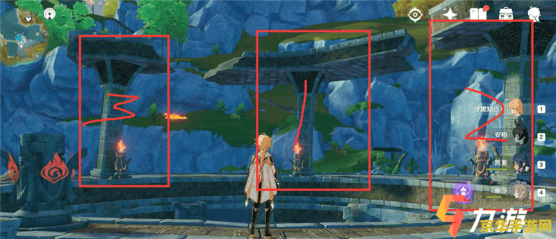 原神华清宫点火顺序 原神华清宫点火顺序