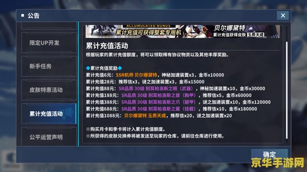 原神累计充值奖励 原神累计充值奖励深度解析
