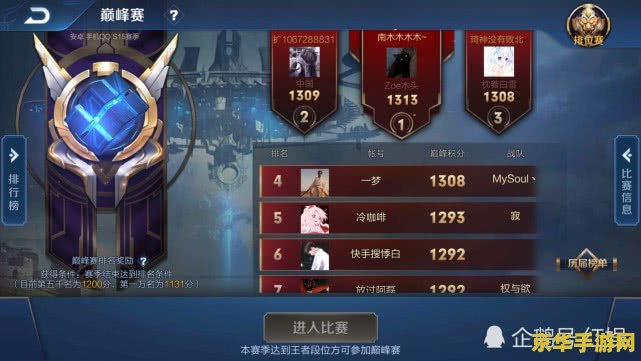 王者荣耀霸榜什么意思 王者荣耀霸榜解析：荣耀之路的巅峰之战