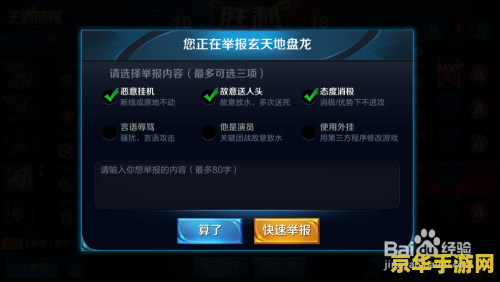 王者荣耀怎么知道是谁举报了你 王者荣耀中如何查明举报者身份？