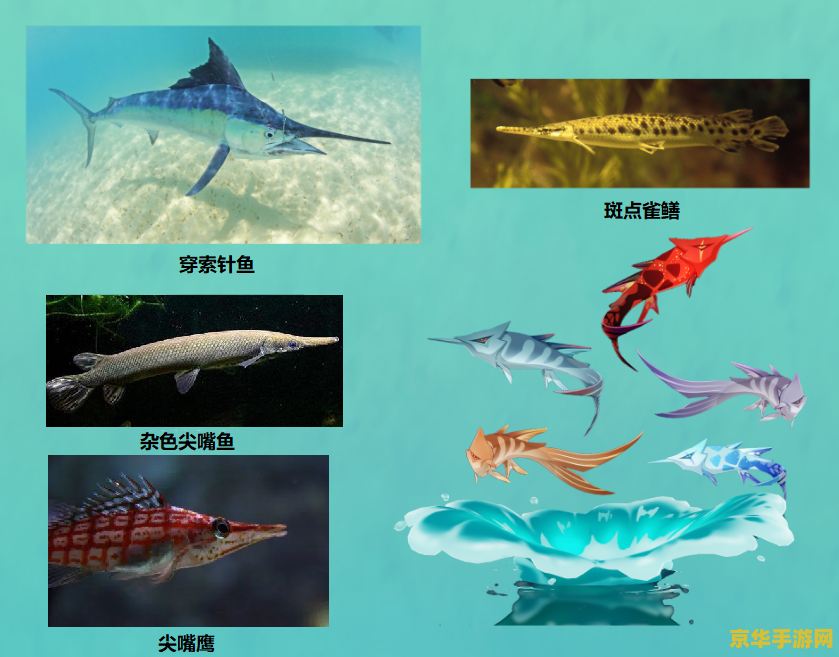 原神中的鱼类 原神中的奇幻水族：探索游戏中的独特鱼类