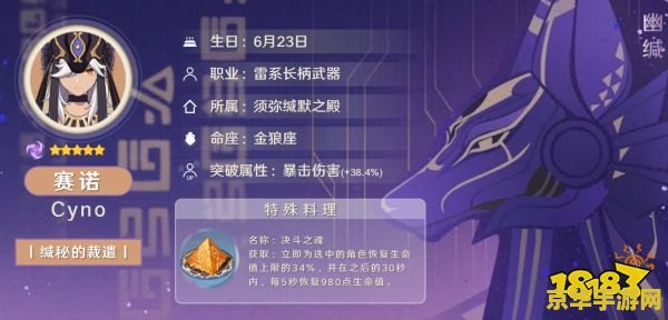 赛诺值得抽吗 原神 原神中的赛诺：是否值得抽取？