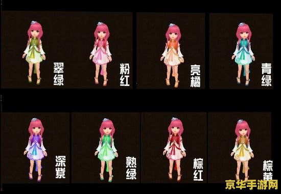 天龙八部时装染色 天龙八部时装染色：缤纷色彩，个性江湖