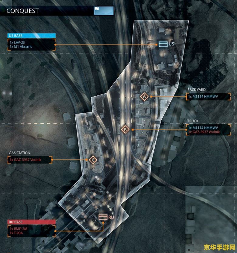 战地2142地图 战地2142地图深度解析
