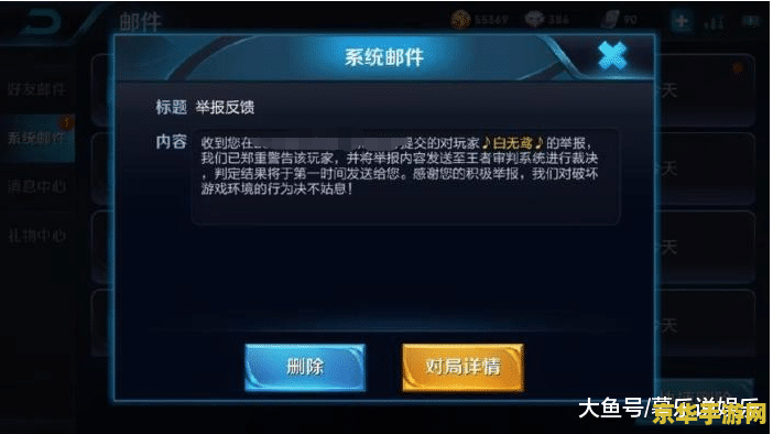 王者荣耀怎么投诉挂机 王者荣耀中挂机行为的投诉与应对