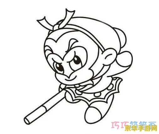 怎么画王者荣耀孙悟空 王者荣耀孙悟空绘画指南