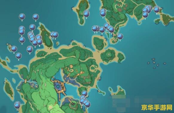 原神海灵芝分布图稻妻 原神海灵芝分布图稻妻探索指南