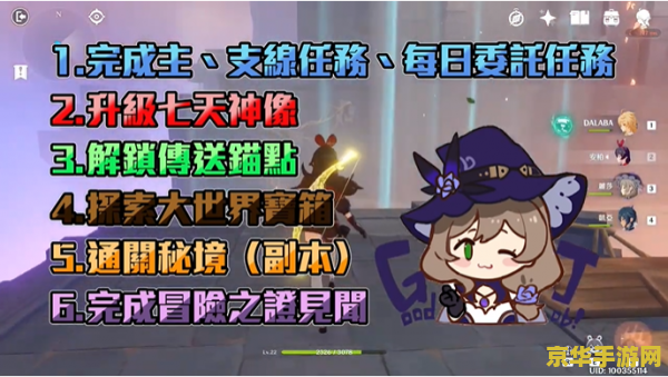 原神每天的冒险经验 原神每日冒险经验解析