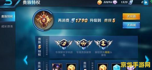 王者荣耀怎么充贵族2 王者荣耀贵族2充值指南与贵族特权详解