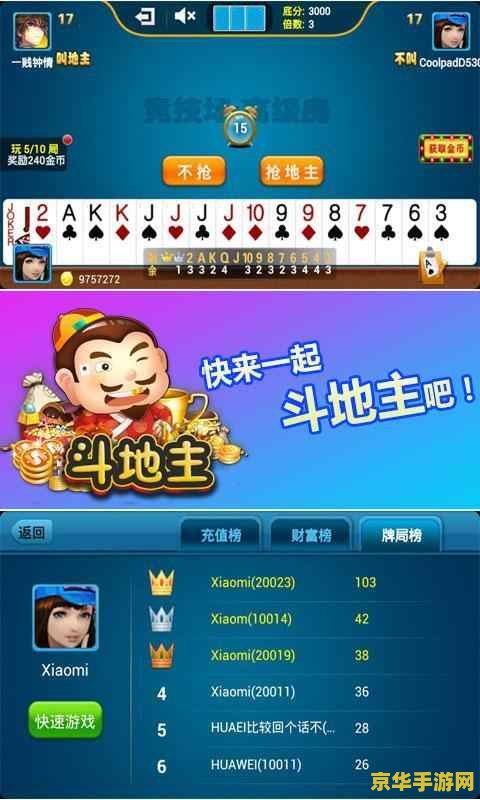 斗地主级别 斗地主级别挑战：从新手到高手的进阶之路