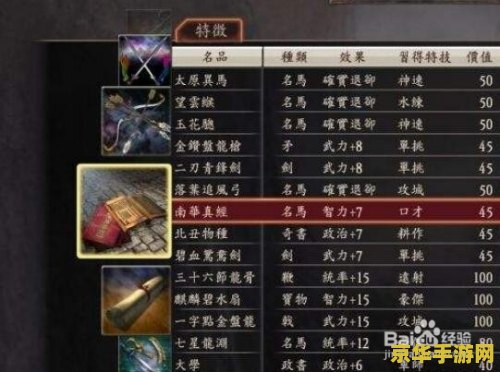 三国志12制造所怎么用 三国志12制造所深度解析