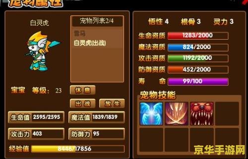 造梦西游3虎丸技能 造梦西游3虎丸技能全解析 造梦西游3虎丸技能 造梦西游3虎丸技能全解析