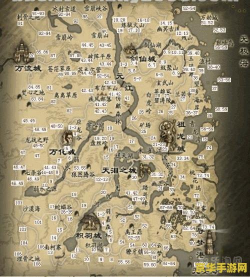 完美世界怪物分布图 完美世界怪物分布图探索