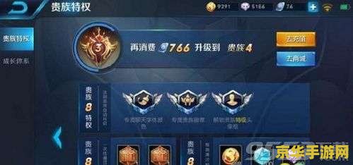 王者荣耀怎么升为贵族2 王者荣耀如何晋升为贵族2：荣耀之路的解锁与特权详解
