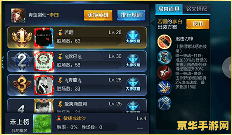 王者荣耀怎么使用装备 王者荣耀装备使用攻略
