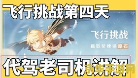 原神飞行的许可第一关无法通过 原神飞行许可挑战全解析：第一关难点与攻略