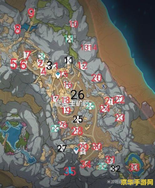 原神巨渊主矿区地图怎么开 原神巨渊主矿区地图开启攻略