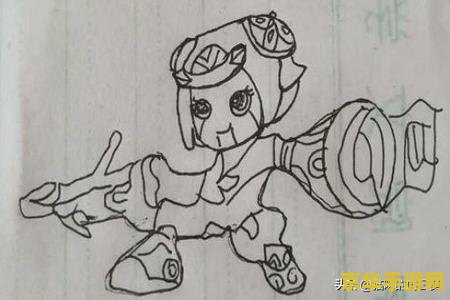 王者荣耀鲁班怎么画 王者荣耀鲁班绘画指南