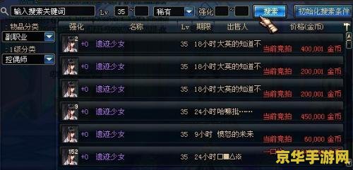 dnf50级人偶 DNF 50级人偶：探索地下城与勇士中的强力助手